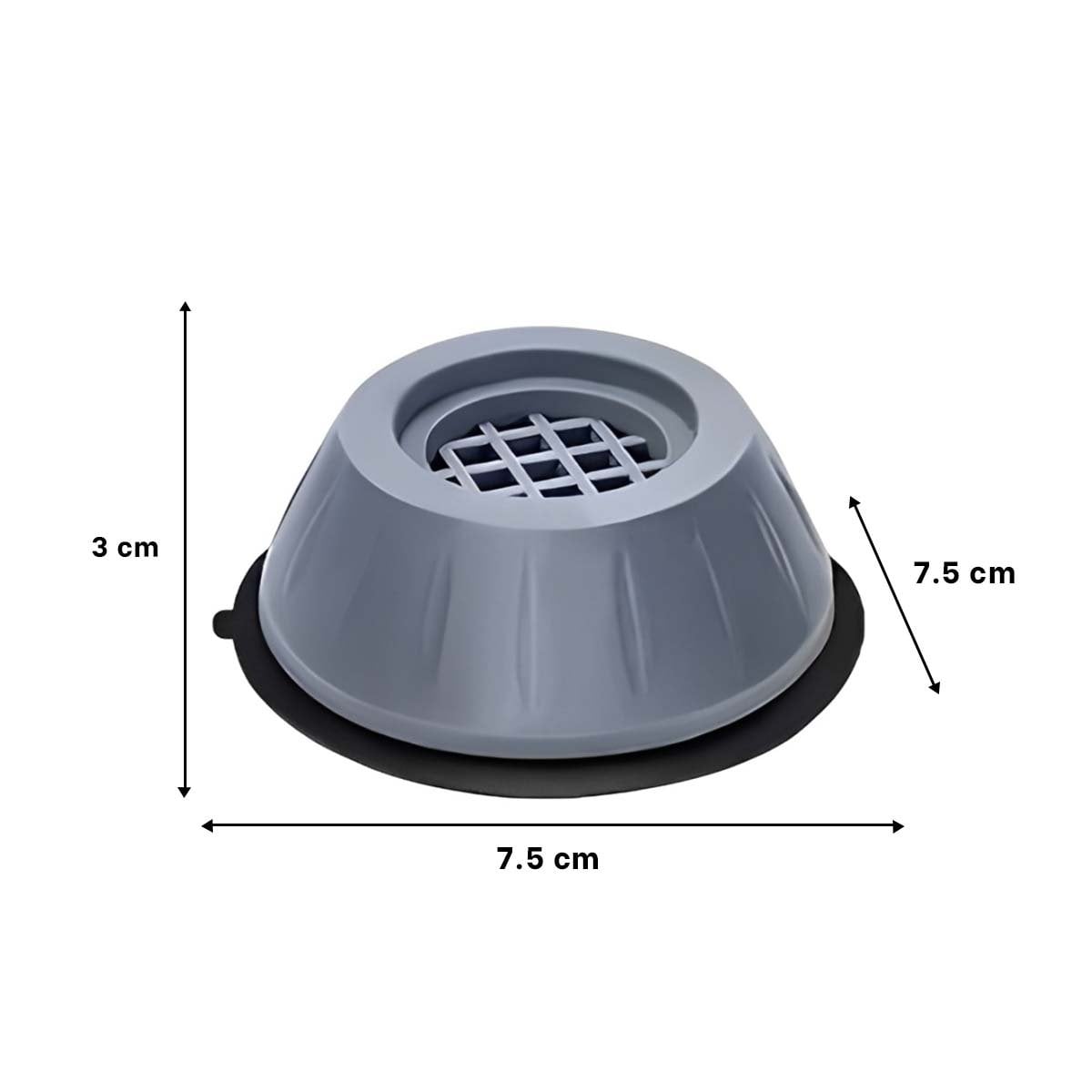 PACK12 SOPORTE PARA ELECTROHOGAR ANTIVIBRATORIO Y ANTIDESLIZANTE EN CUATRO UNIDADES - 4