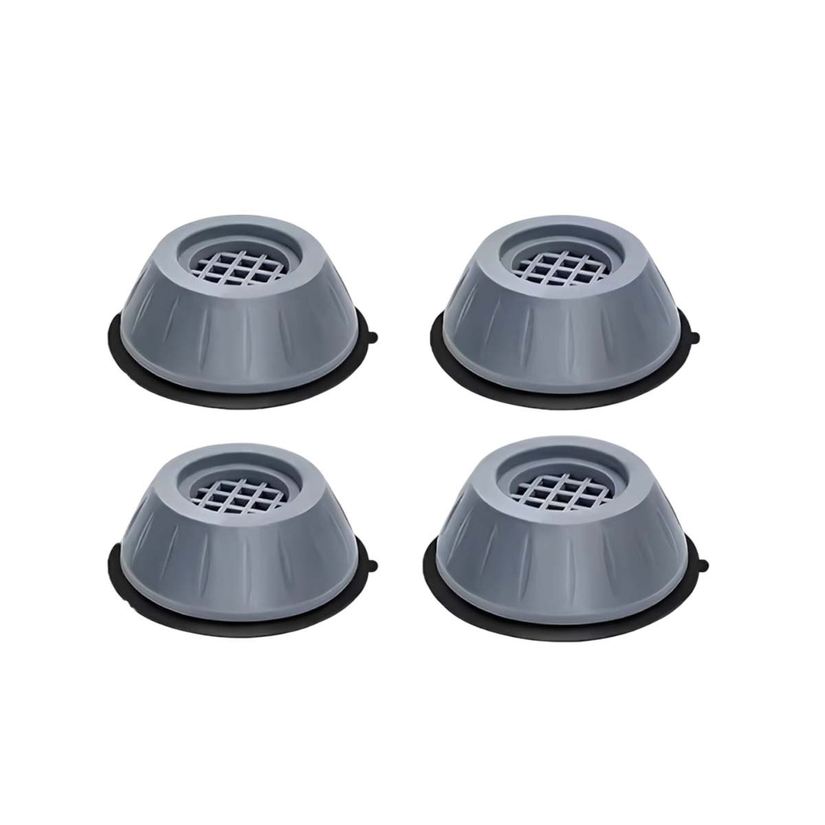 SOPORTE DE APOYO ANTIVIBRATORIO Y ANTIDESLIZANTE EN CUATRO UNIDADES PARA HOGAR Y+PAPEL REGALO - 1