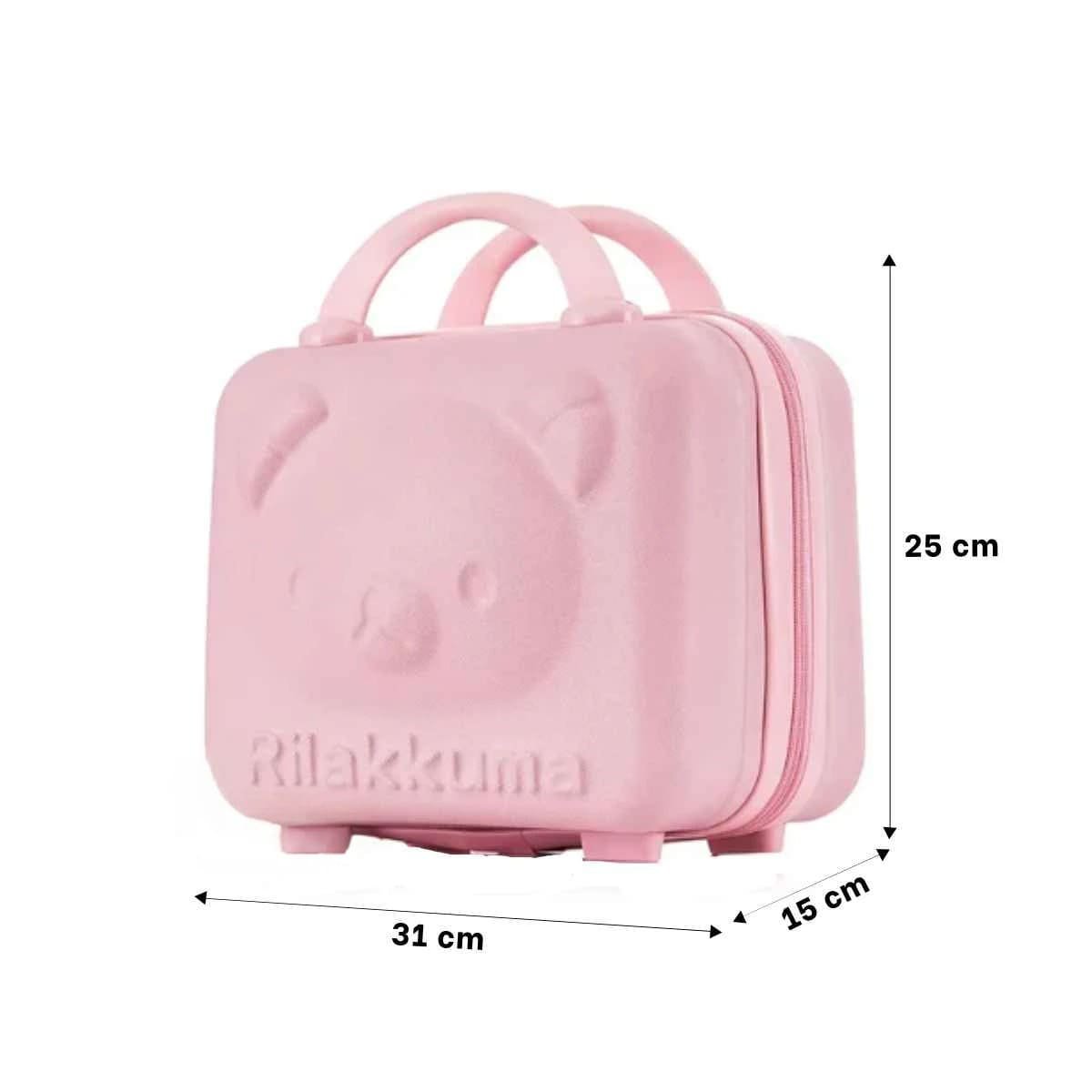 PACK6 PETACA MINI MULTIUSOS INFANTIL DE OSO CON TONOS ROSADOS Y+PAPEL REGALO - 4