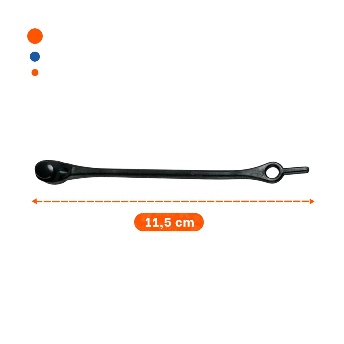 SUJETA CABLE DE SILICONA MULTIUSO PARA AJUSTE SEGURO DE CABLE NEGRO Y+POST IT - 4