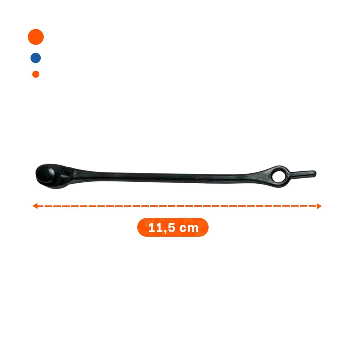 SUJETA CABLE DE SILICONA FLEXIBLE PARA ORDEN EN HOGAR Y ESCRITORIO NEGRO - 4