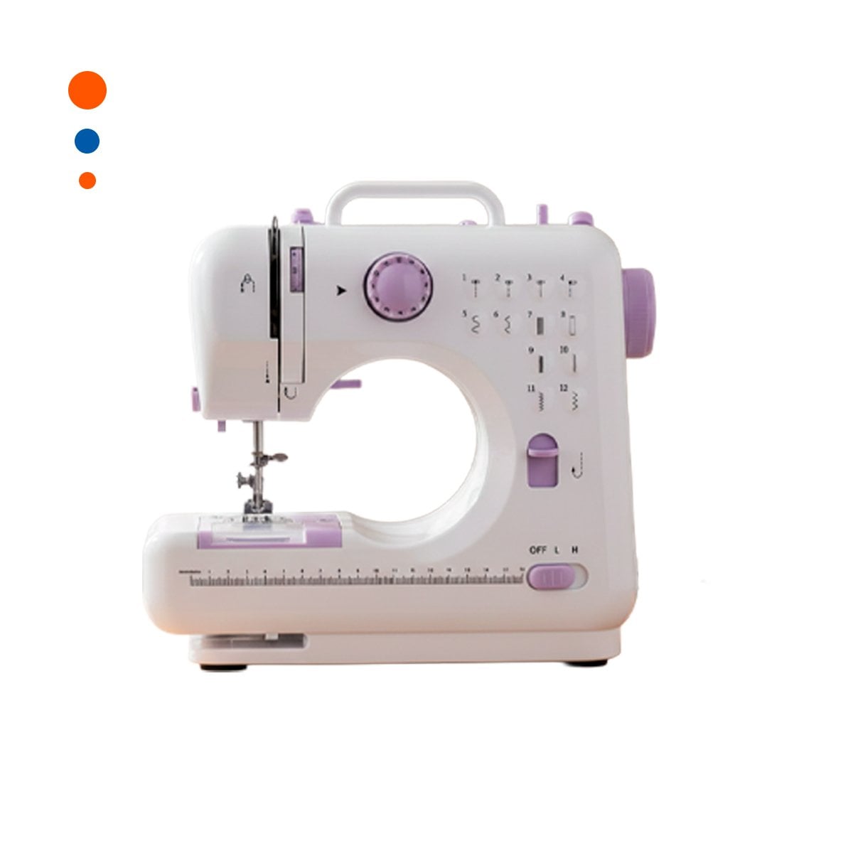 COSEDORA PENSADA PARA USO DOMESTICO CONSTANTE CON ACABADO BLANCO COMPACTO Y+PAPEL REGALO - 1