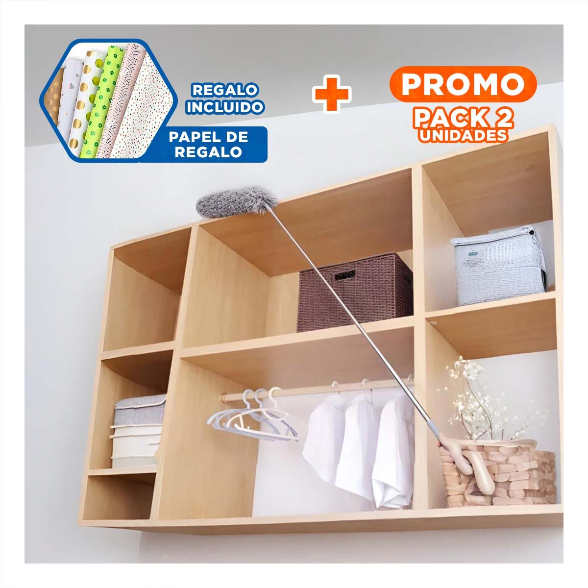 PACK2 PLANCHA CAPILAR DE CALENTAMIENTO RAPIDO PARA USO DIARIO NEGRO Y FUCSIA PRO Y+PAPEL REGALO - 1