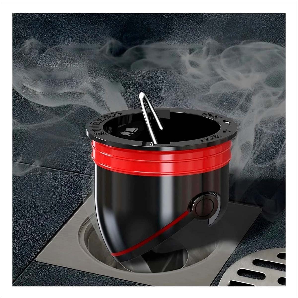 SISTEMA DE DRENAJE PARA ZONA HUMEDA CON PROTECCION ANTI INSECTOS NEGRO Y+REGALO STICKER - 2