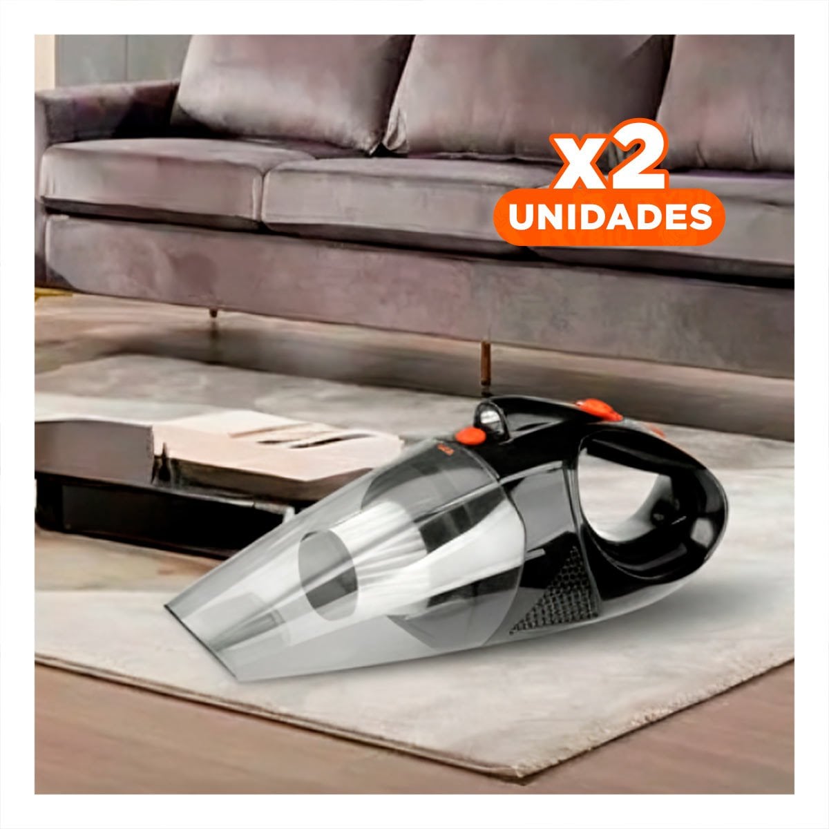 PACK2 HERRAMIENTA PORTATIL DE LIMPIEZA CON LINTERNA PARA USO DOMESTICO Y+REGALO STICKER - 1