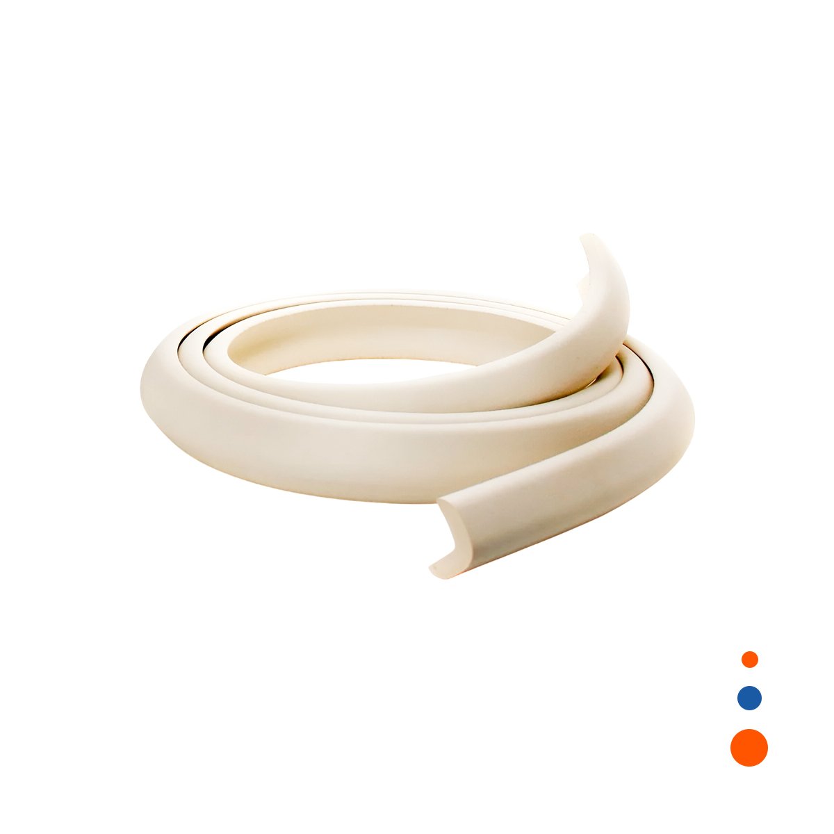 PACK4 ESQUINA ACOLCHADA DE ESPUMA SUAVE PARA BORDES FILOSOS DE MESA HOGAR CREMA Y+PAPEL REGALO - 3