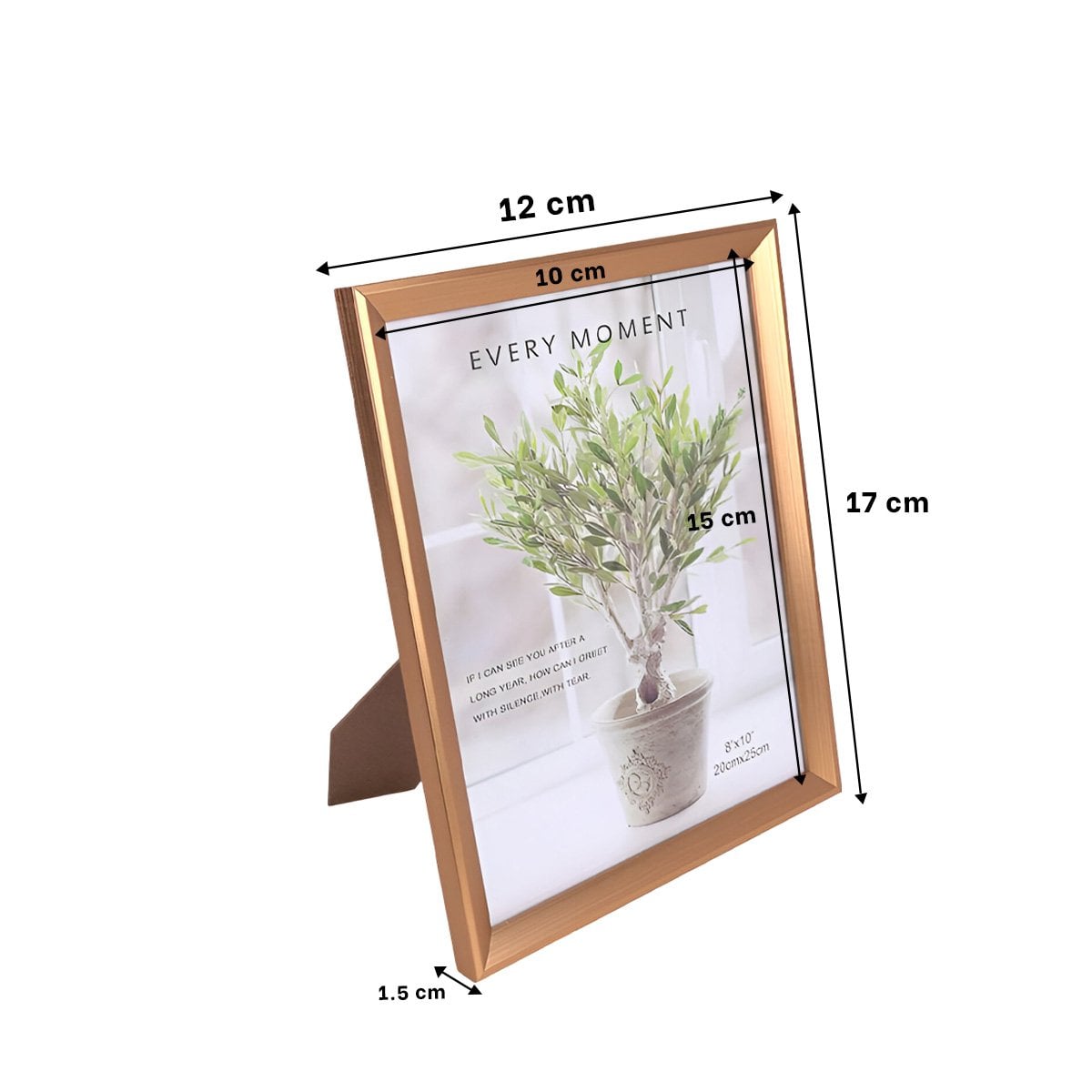 PACK6 MARCO DE FOTO PARA MESA EN ESPACIOS PERSONALES CON DISENO DECORATIVO - 4