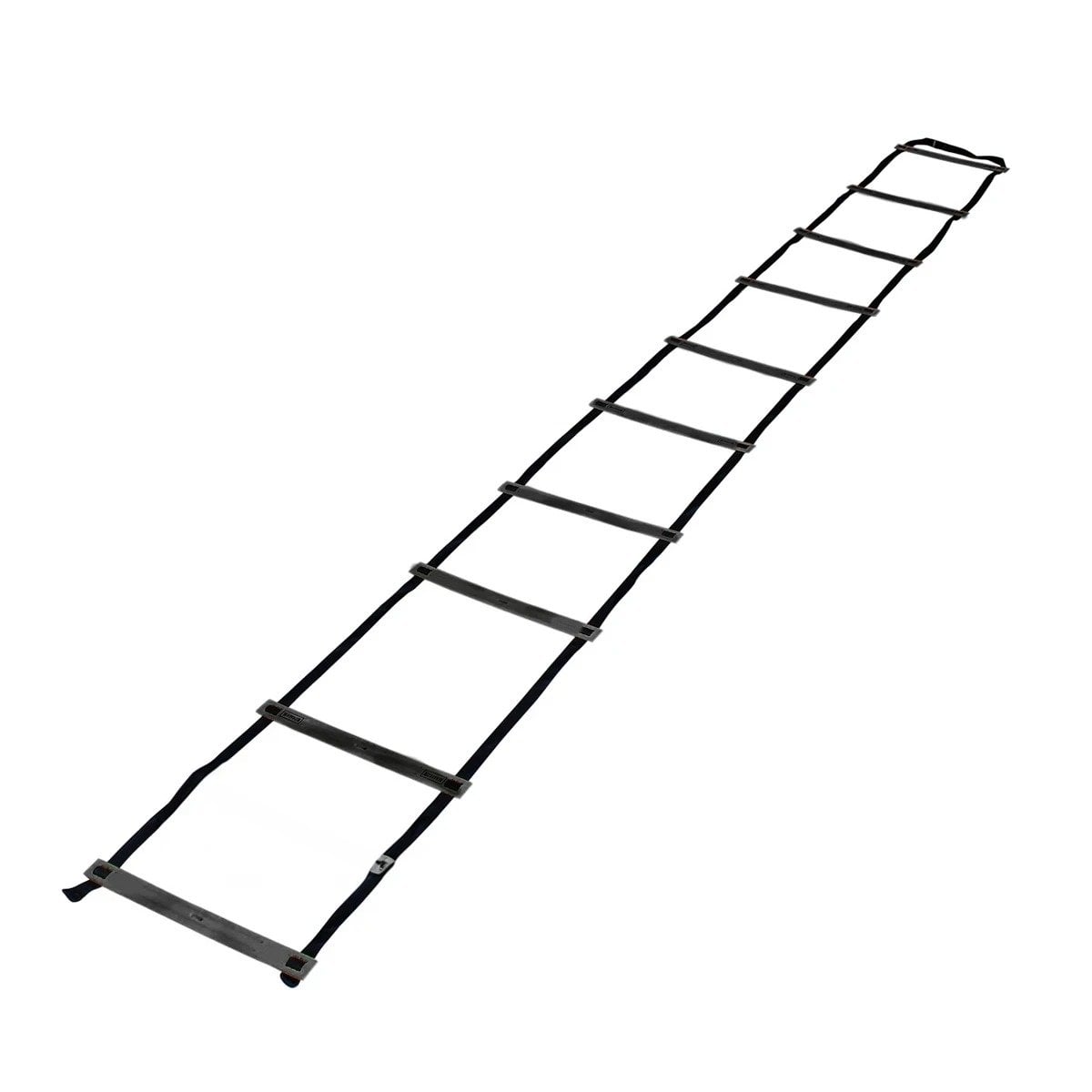 PACK4 ESCALERA DEPORTIVA SIN PESO DE 10 PASOS NEGRA PROFESIONAL Y DURABLE Y+PAPEL REGALO - 3