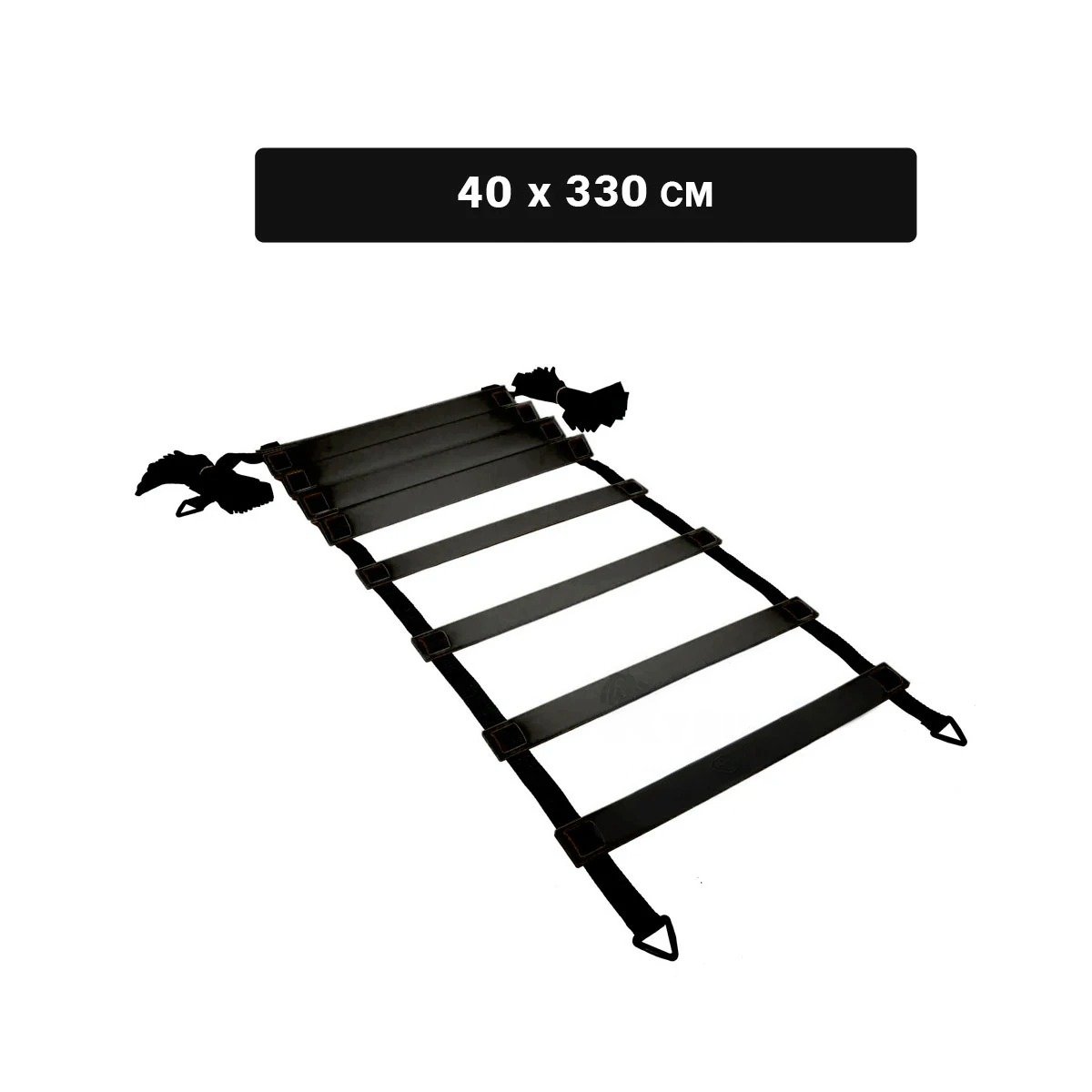 PACK2 ESCALERA SIN PESO DE 10 PASOS NEGRA REFORZADA Y SEGURA Y+PAPEL REGALO - 4