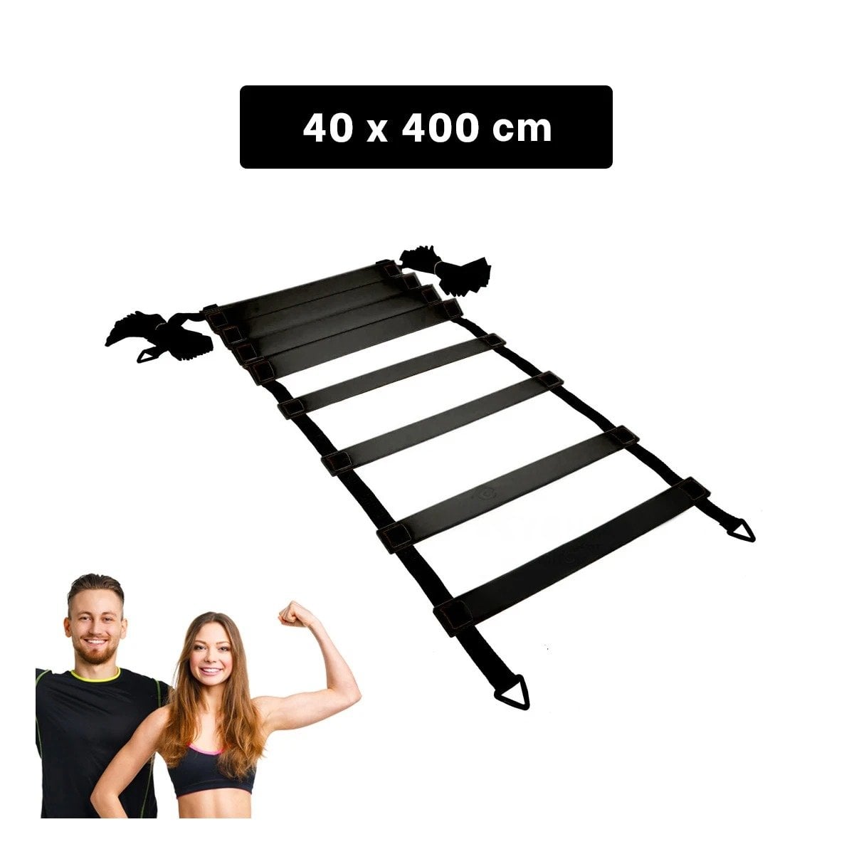 PACK2 ESCALA CON PESO DE 12 PASOS NEGRA PARA DEPORTES Y+PAPEL REGALO - 4