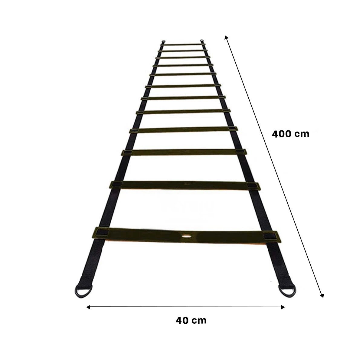 PACK2 ESCALERA CON PESO DE 12 PASOS NEGRA PARA CASA - 4