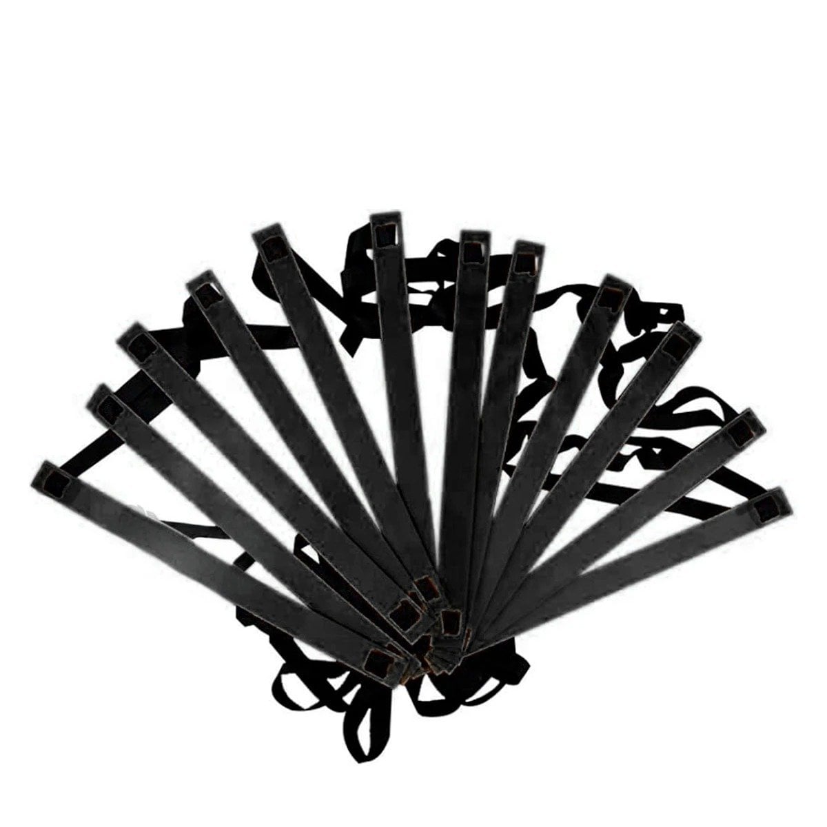 PACK2 ESCALA SIN PESO DE 10 PASOS NEGRA PARA VELOCIDAD Y+REGALO STICKER - 2
