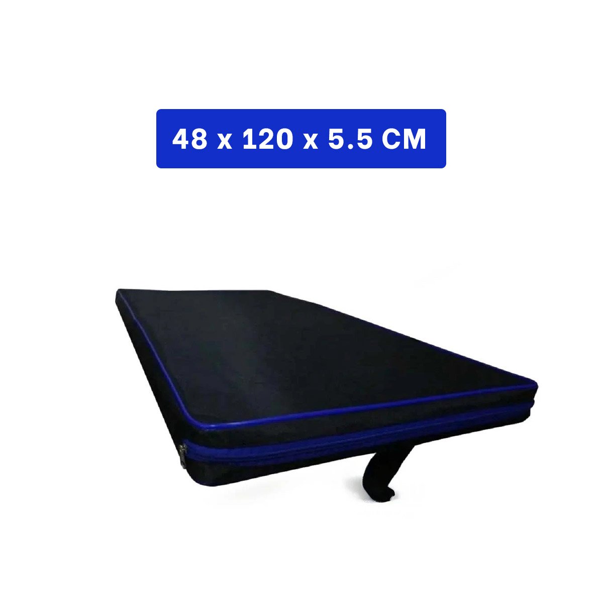 PACK2 ALFOMBRA ACOLCHADA NEGRA TALLA L 1.5 M AMARILLO PARA YOGA Y+PAPEL REGALO - 4