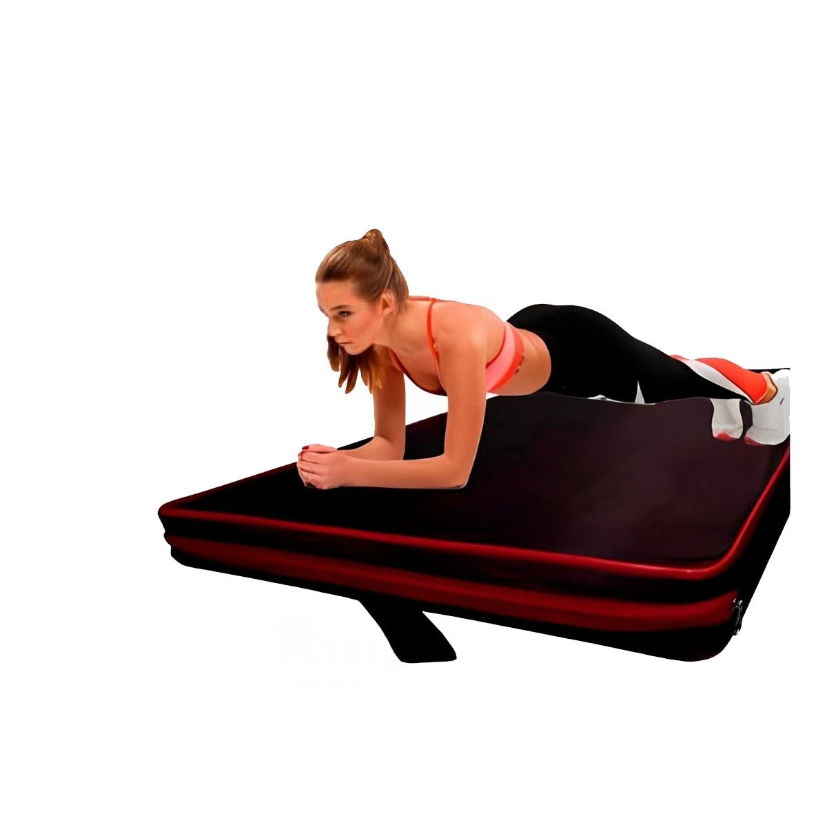ESTERILLA FITNESS NEGRA TALLA L 1.5 M AMARILLO PARA ENTRENAMIENTO Y+LIGAS REGALO - 3