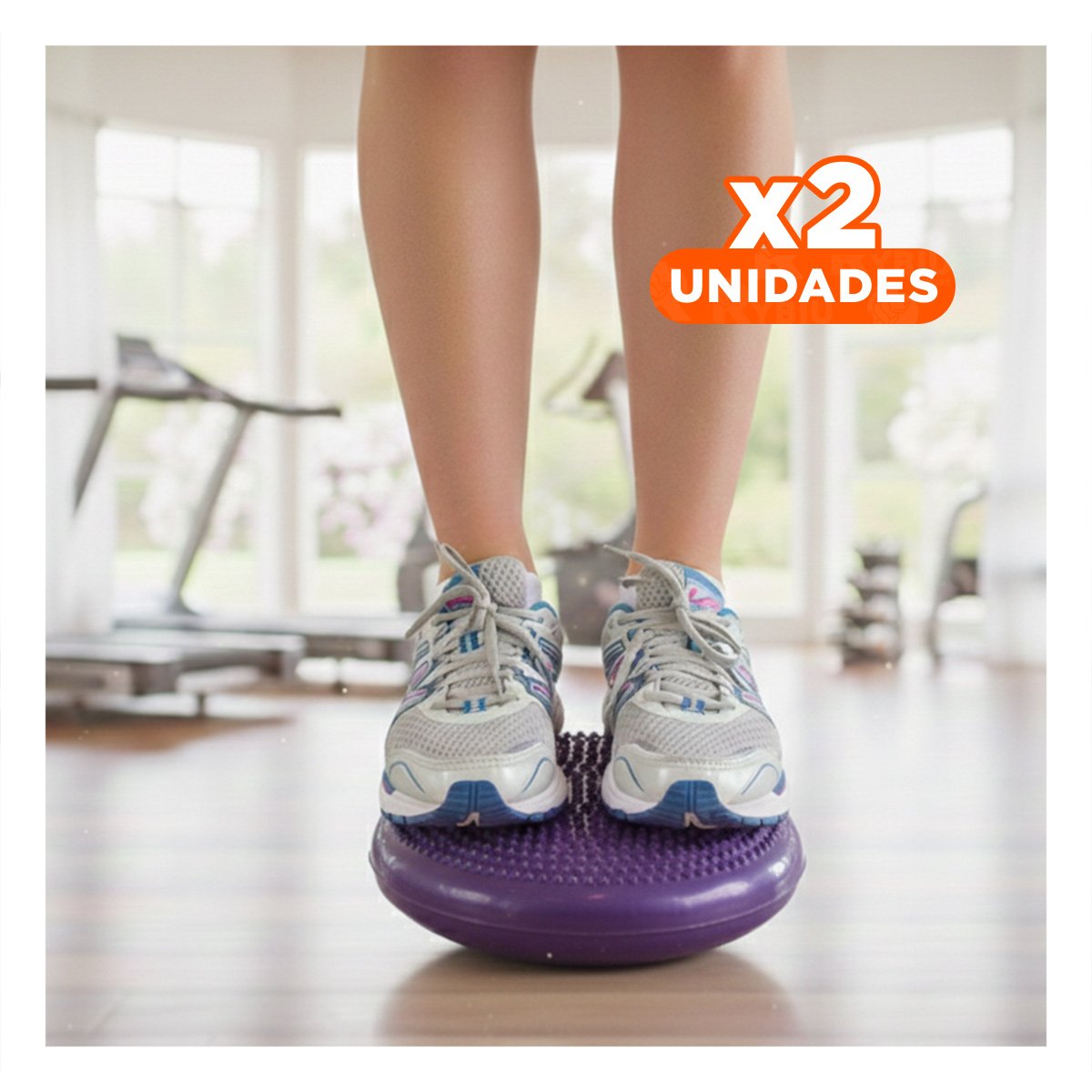 PACK2 PLATAFORMA GIMNASIO BALANCIN PARA EJERCICIOS FUNCIONALES AZUL Y+REGALO STICKER - 1