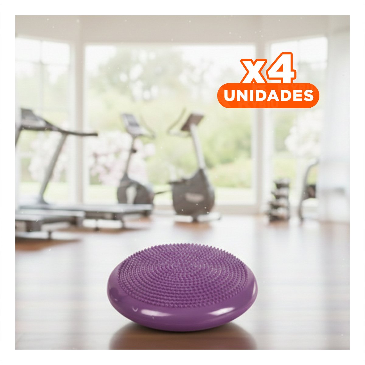 PACK4 EQUIPO GIMNASIO BALANCIN PARA CORE Y FUERZA AZUL - 1