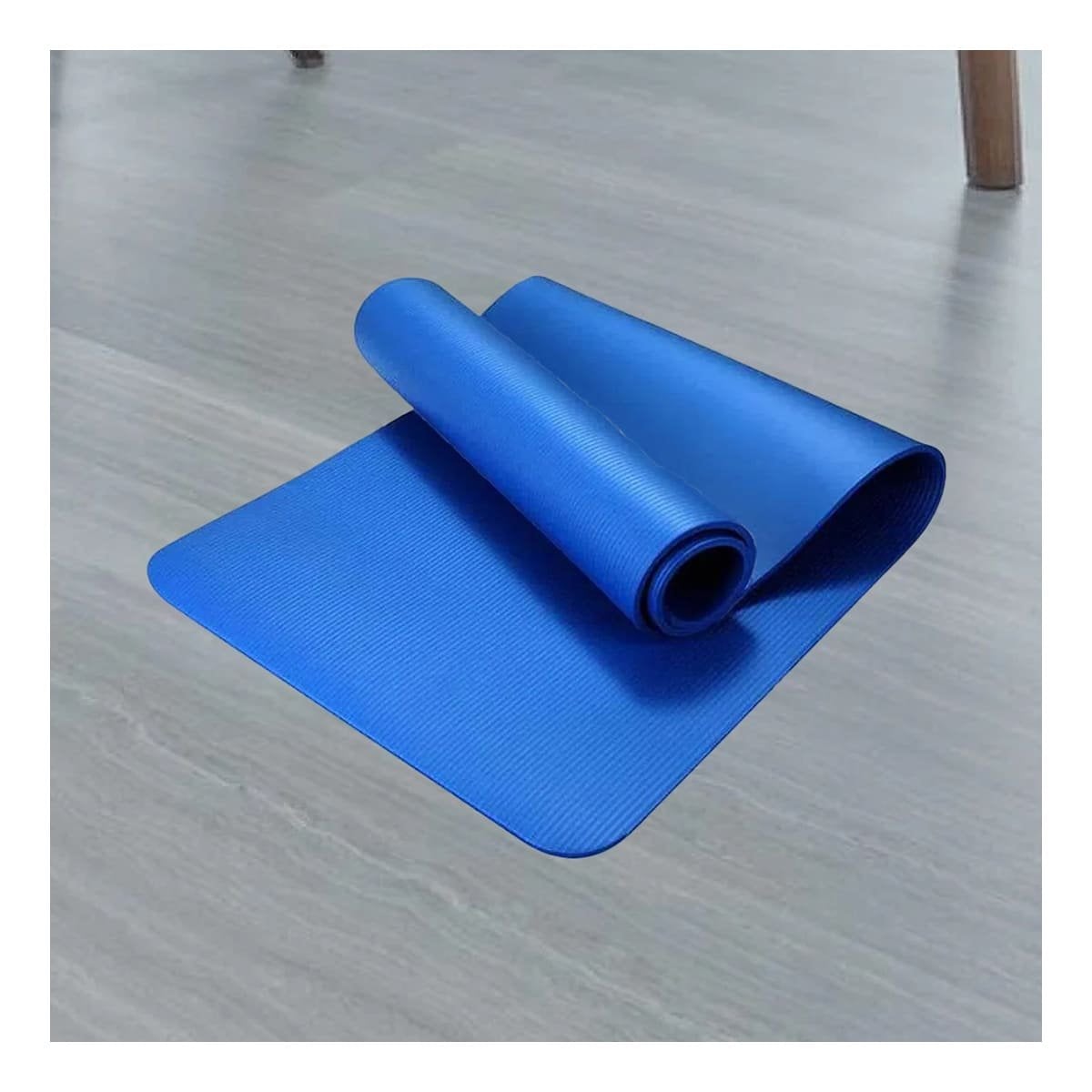 COLCHONETA 10MM ESPUMA AZUL FLEXIBLE Y LIGERA PARA EJERCICIO Y+PAPEL REGALO - 5