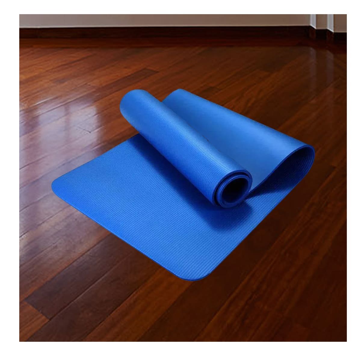PACK4 BASE PREMIUM 10MM ESPUMA AZUL SUAVE Y ANTIDESLIZANTE PARA FITNESS Y+REGALO STICKER - 3