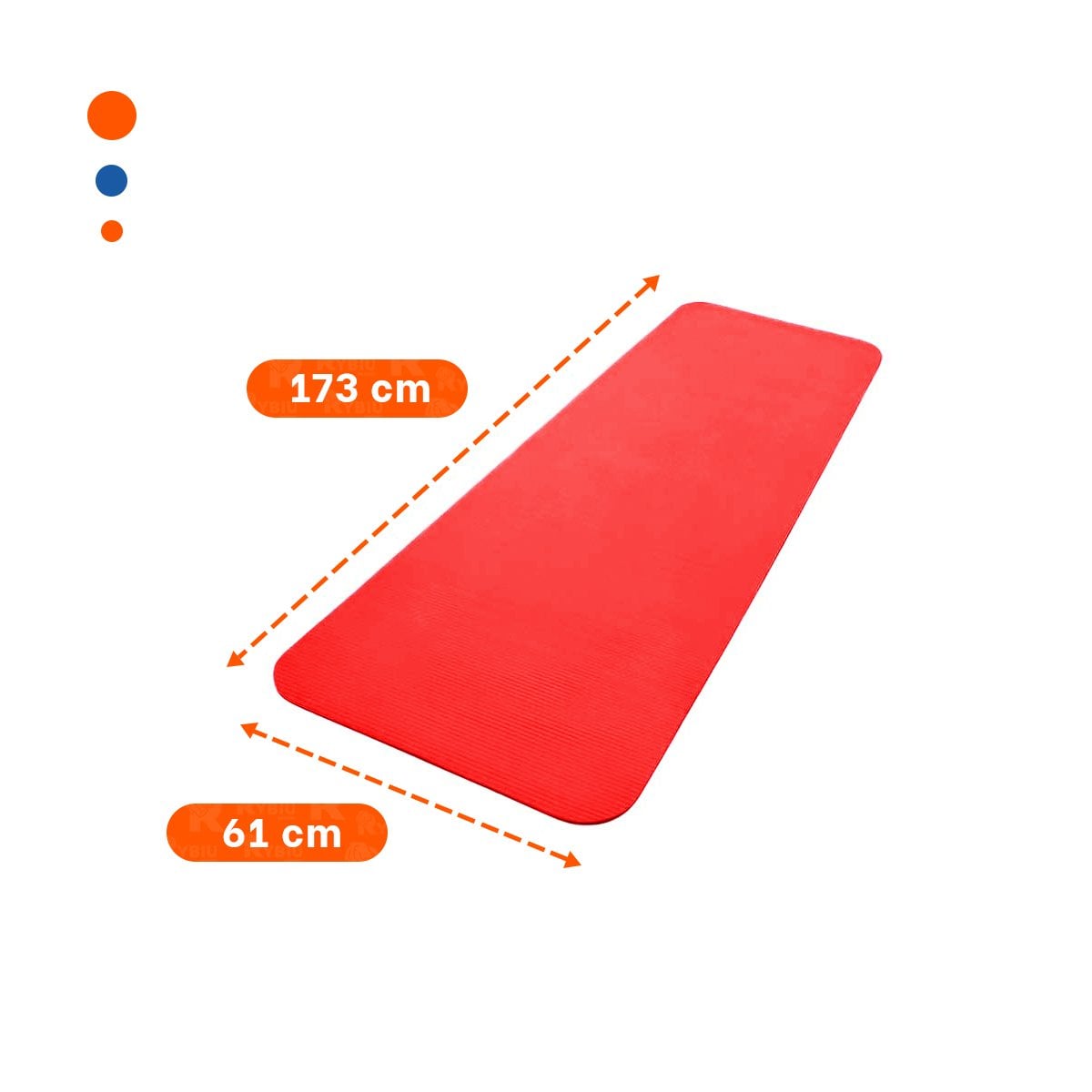 ALFOMBRA RESISTENTE ROJA DE GOMA EVA PARA ACTIVIDADES Y PROYECTOS INFANTILES Y+POST IT - 4