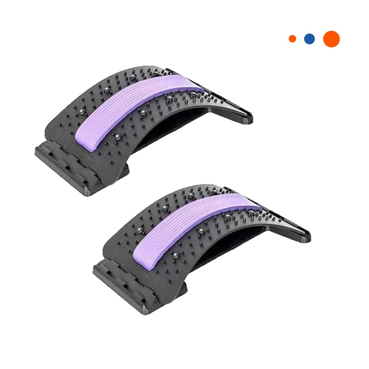 PACK4 COJIN LUMBAR LILA EFECTIVO PARA ALIVIAR DOLOR Y TENSION MUSCULAR Y+PAPEL REGALO - 3