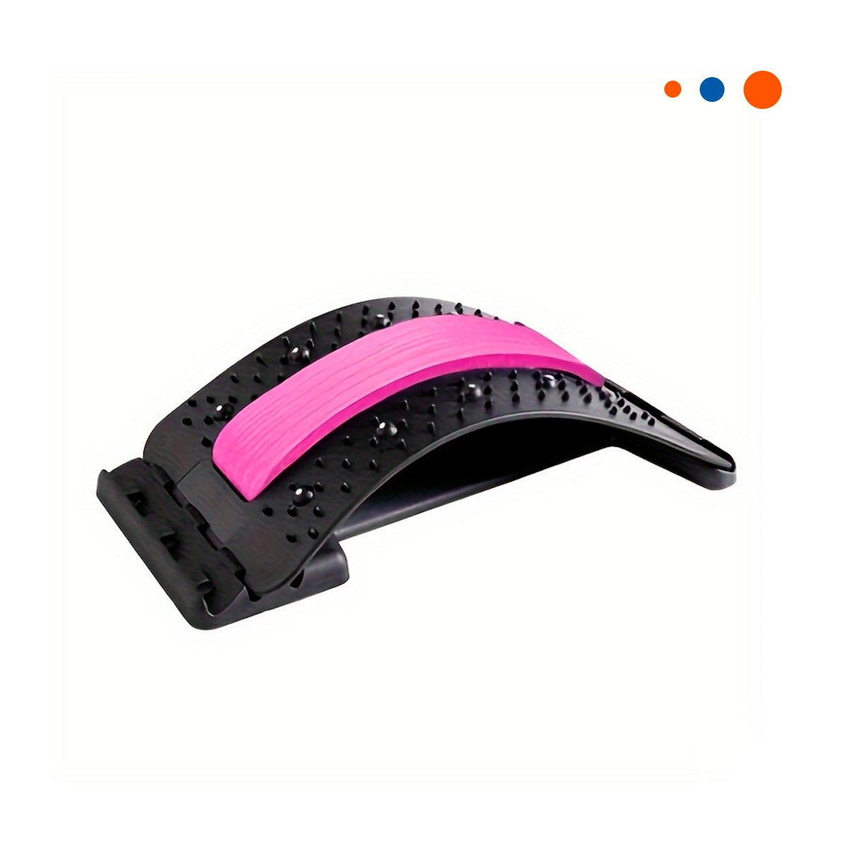 DISPOSITIVO LUMBAR FUCSIA PORTATIL PARA USO EN CASA Y OFICINA FACIL Y+REGALO STICKER - 3