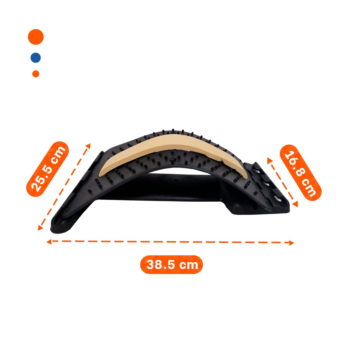 PACK6 COJIN LUMBAR MELON SUAVE PARA MASAJES Y BIENESTAR GENERAL Y+PAPEL REGALO - 4