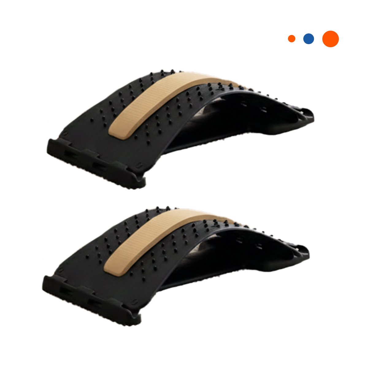 DISPOSITIVO LUMBAR MELON PORTATIL PARA USO EN CASA Y OFICINA FACIL Y+REGALO STICKER - 3