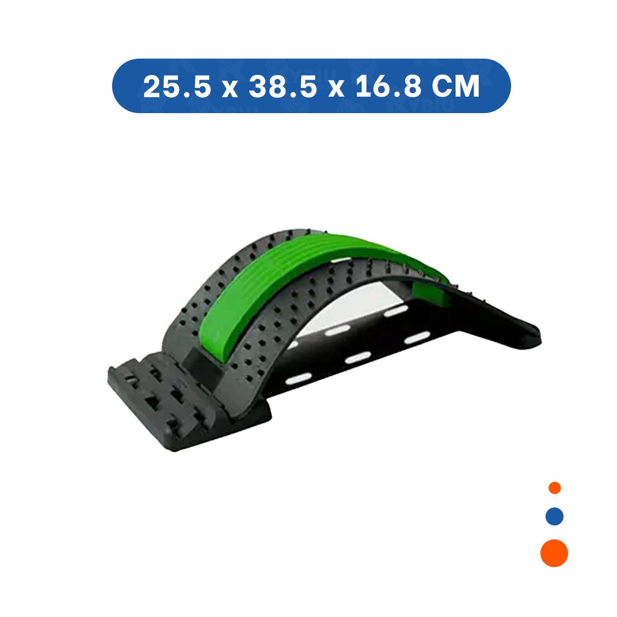 PACK4 COJIN LUMBAR VERDE COMODO PARA RELAJAR ESPALDA Y MUSCULOS CANSADOS - 4
