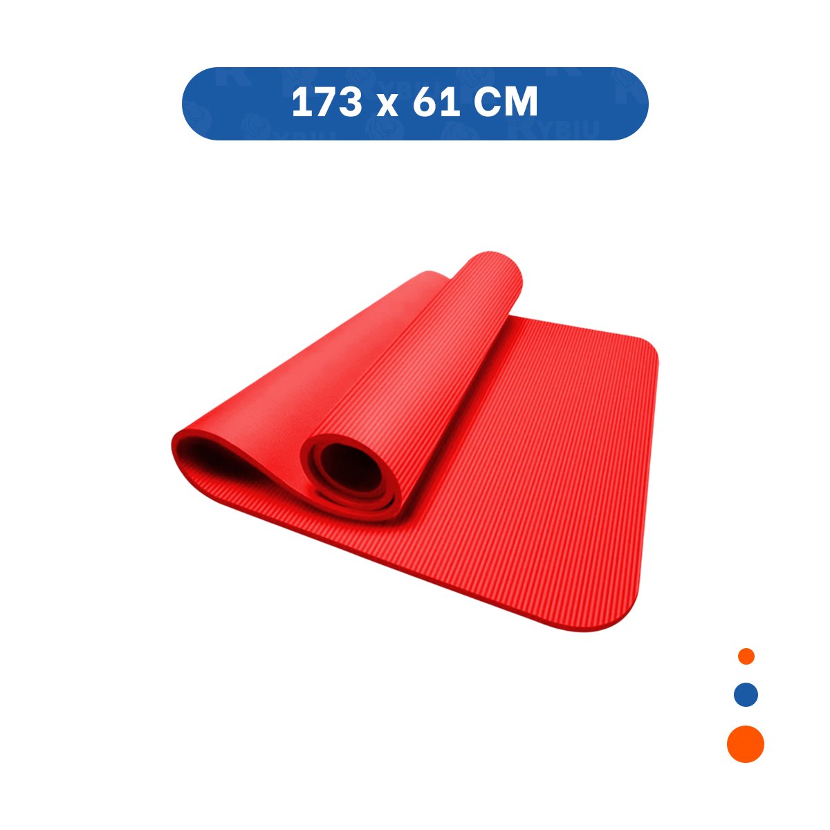 PACK12 ALFOMBRILLA FLEXIBLE ROJA DE GOMA EVA PARA JUEGOS Y ACTIVIDADES Y+PAPEL REGALO - 4