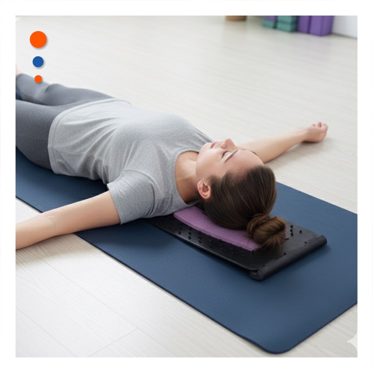 PACK2 ALMOHADILLA LUMBAR LILA PORTATIL PARA USO DIARIO EN CASA O OFICINA - 1