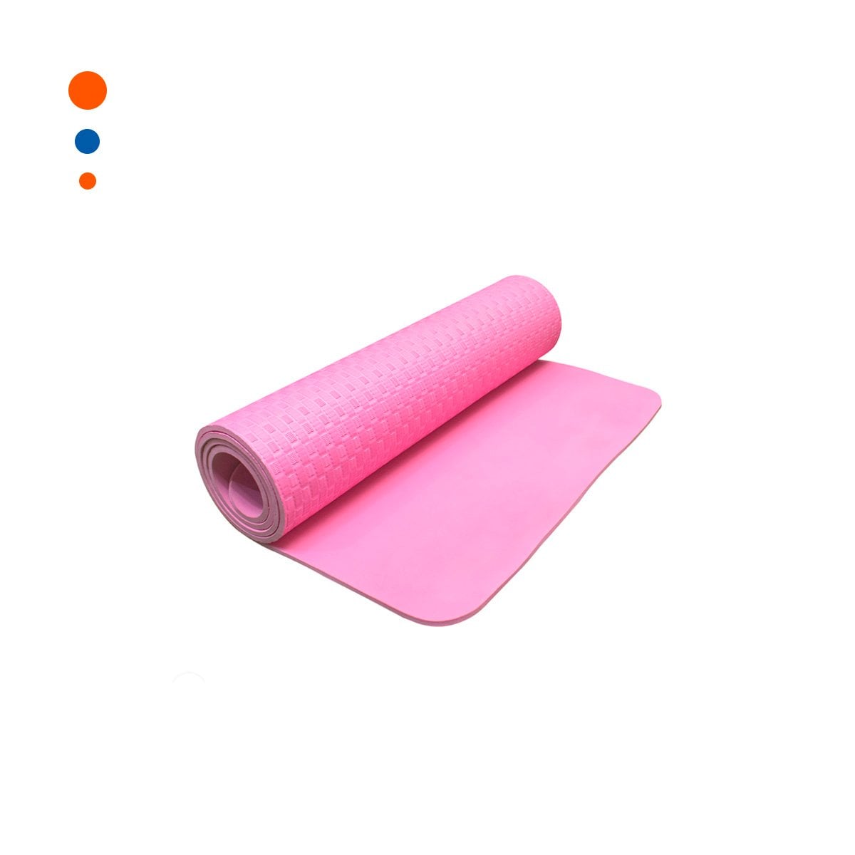 PACK12 ALFOMBRILLA RESISTENTE ROSADO DE GOMA EVA 61X183CM PARA EJERCICIOS Y+REGALO STICKER - 2