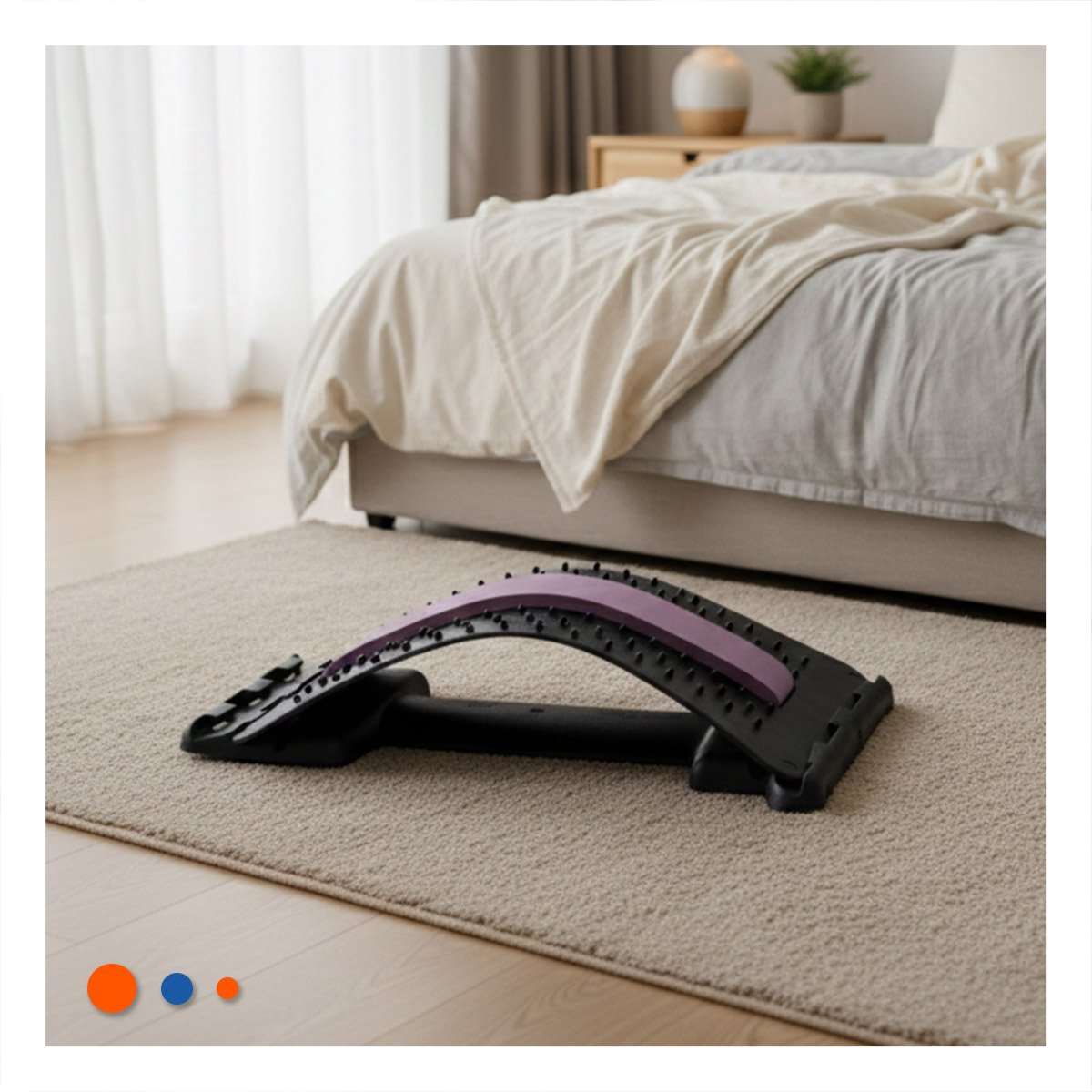 PACK6 COJIN LUMBAR LILA PROFESIONAL PARA RELAJACION Y TERAPIAS CORPORALES - 3