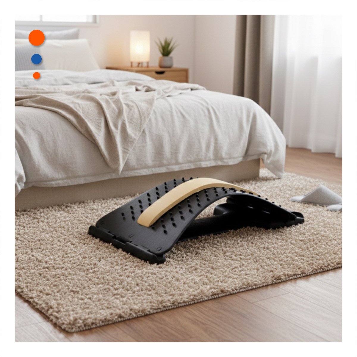 DISPOSITIVO LUMBAR MELON EFICAZ PARA ALIVIAR DOLOR Y TENSION CORPORAL Y+PAPEL REGALO - 1