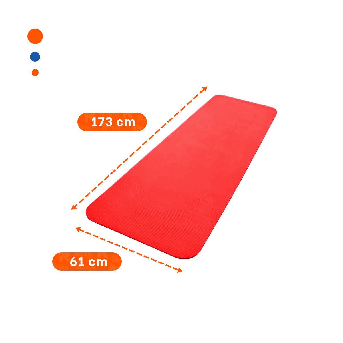 ALFOMBRA COMODA ROJA DE GOMA EVA PARA JUEGOS Y MANUALIDADES INFANTILES - 4
