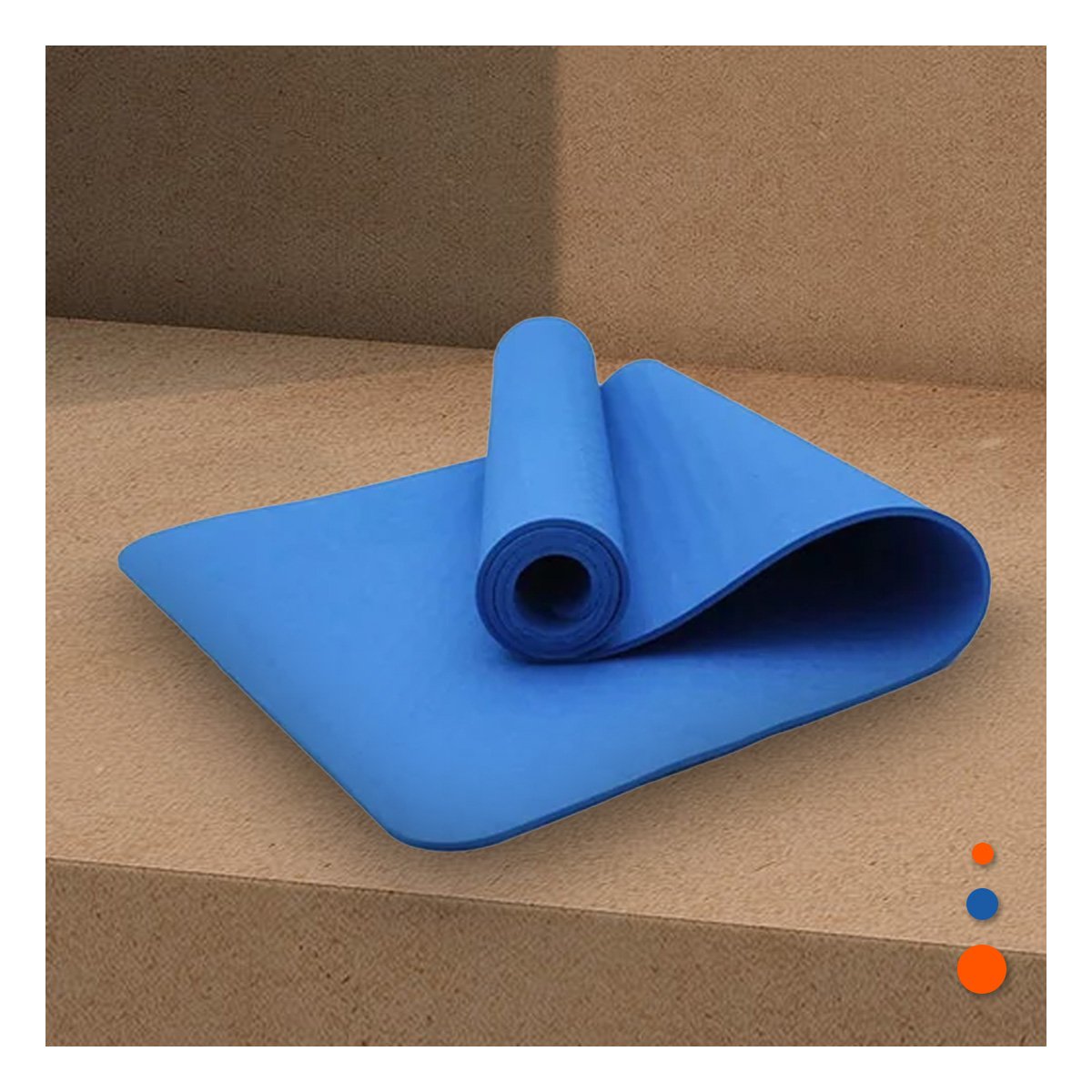 PACK6 ACOLCHADO LIVIANO AZUL DE GOMA EVA PARA ACTIVIDADES Y JUEGOS CREATIVOS - 1