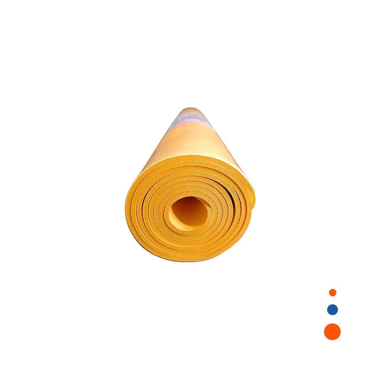 ALFOMBRA FLEXIBLE NARANJA DE GOMA EVA PARA MANUALIDADES Y EJERCICIOS Y+REGALO STICKER - 3