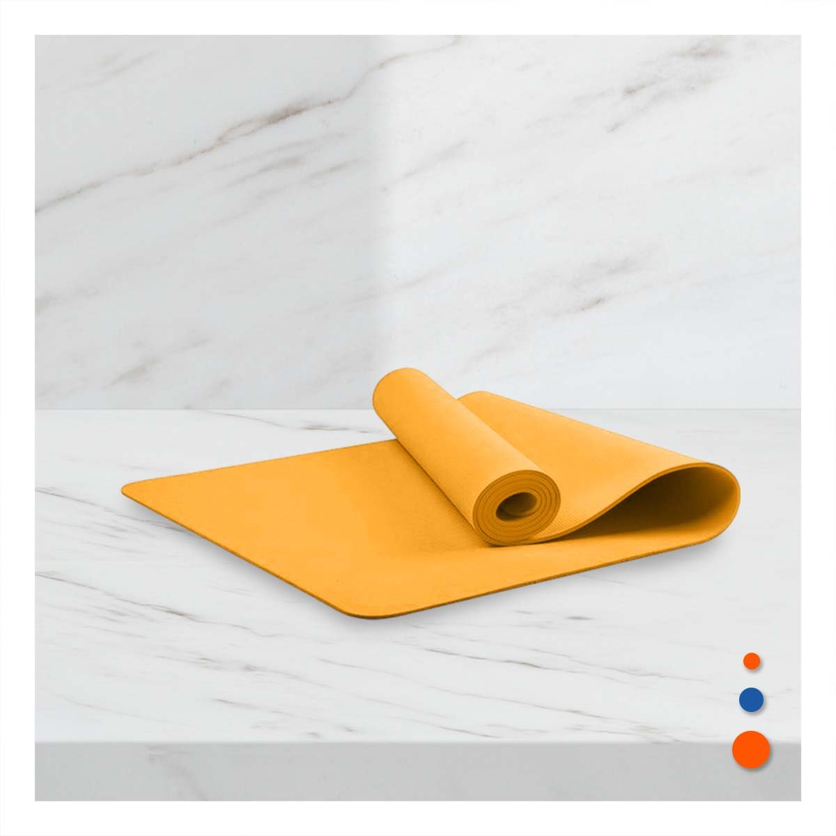 PACK12 ALFOMBRILLA FLEXIBLE NARANJA DE GOMA EVA PARA JUEGOS Y ACTIVIDADES Y+PAPEL REGALO - 5