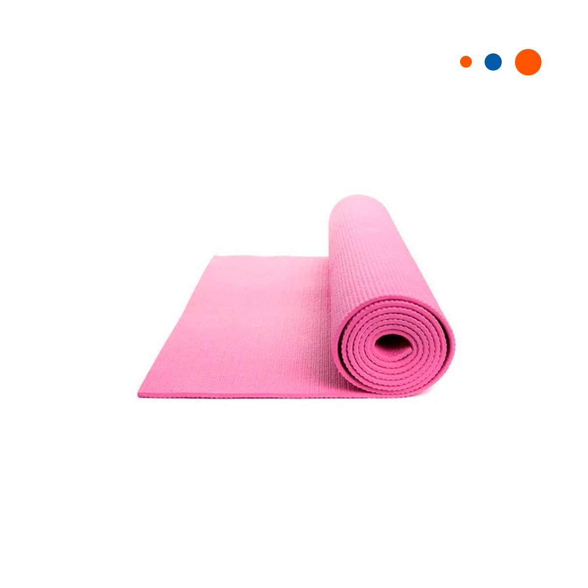 ALFOMBRA FLEXIBLE ROSADO DE GOMA EVA 61X183CM PARA FITNESS Y ACTIVIDADES Y+REGALO STICKER - 3