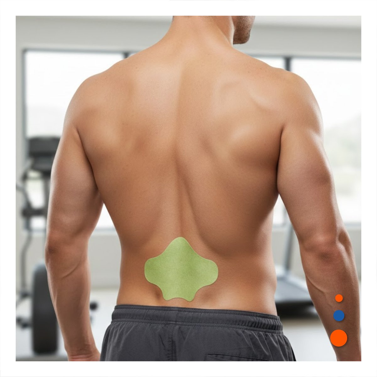 PACK6 COMBO LUMBAR 10 PARCHES VERDE PRACTICOS Y+PAPEL REGALO - 5