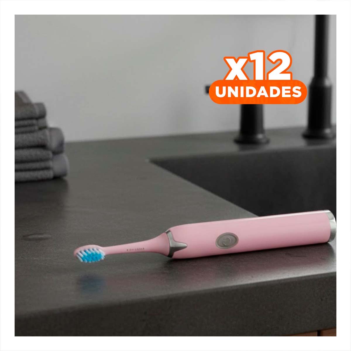 PACK12 LIMPIADOR DE TECNOLOGIA MODERNA ROSADO CON 2 CABEZALES - 1