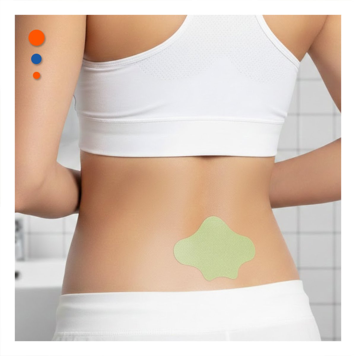 PACK12 PACK VERDE 10 PARCHES LUMBAR COMODOS Y+REGALO STICKER - 5
