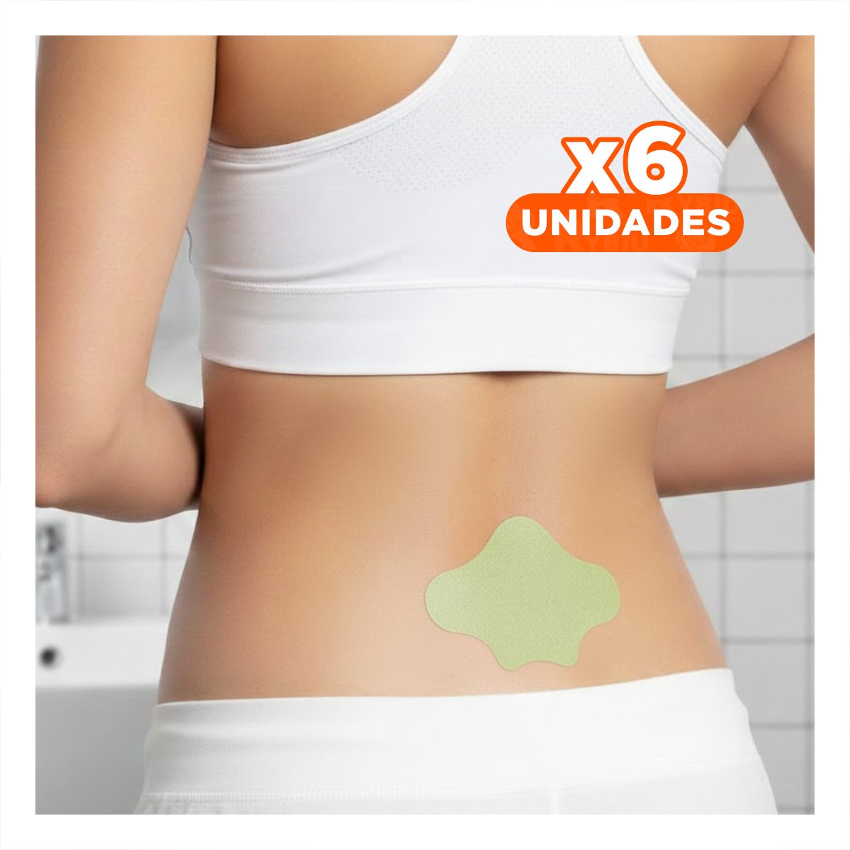 PACK6 KIT VERDE 10 PARCHES LUMBAR ADHESIVOS Y+REGALO STICKER - 1