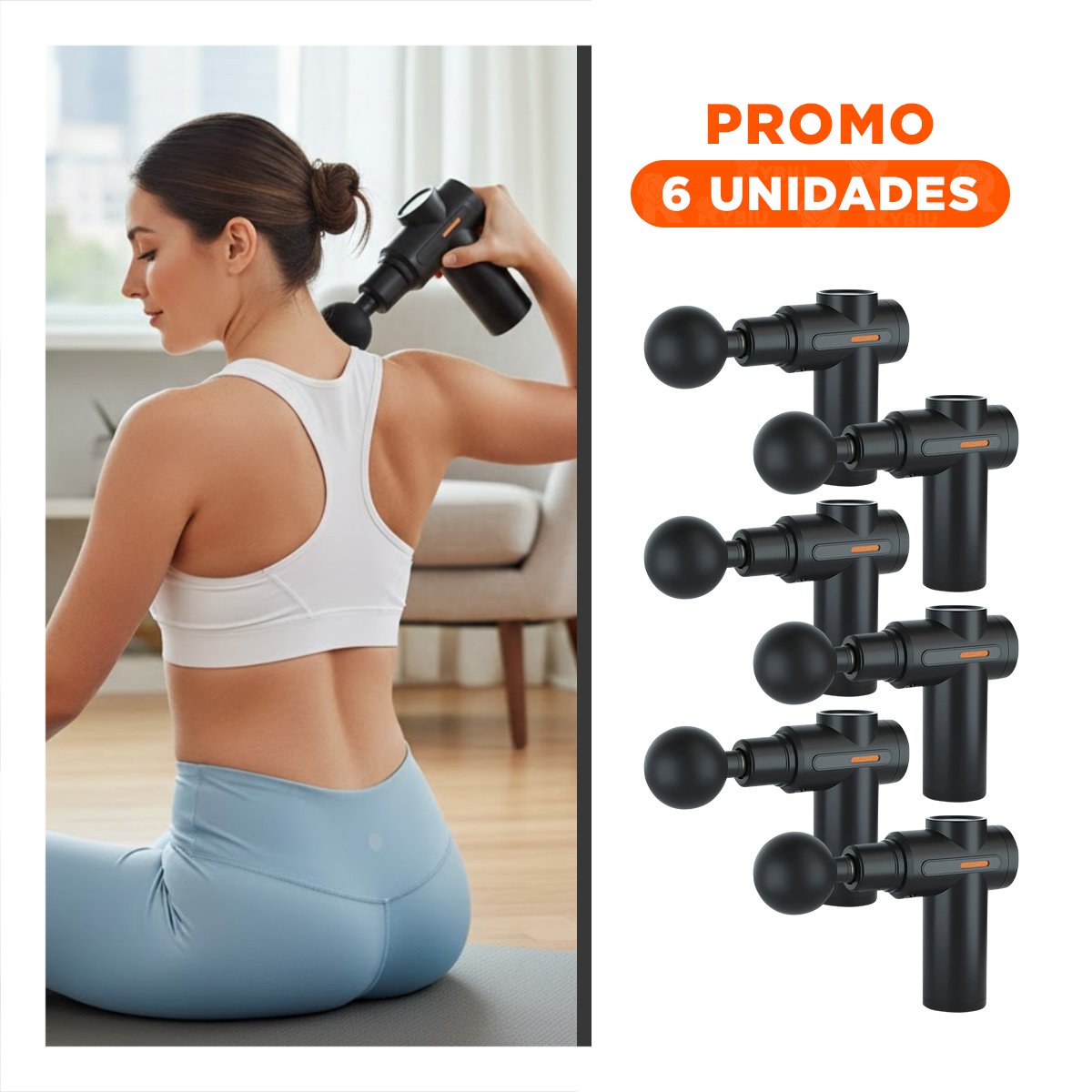 PACK6 EQUIPO NEGRO POTENTE PORTATIL Y DURADERO - 1