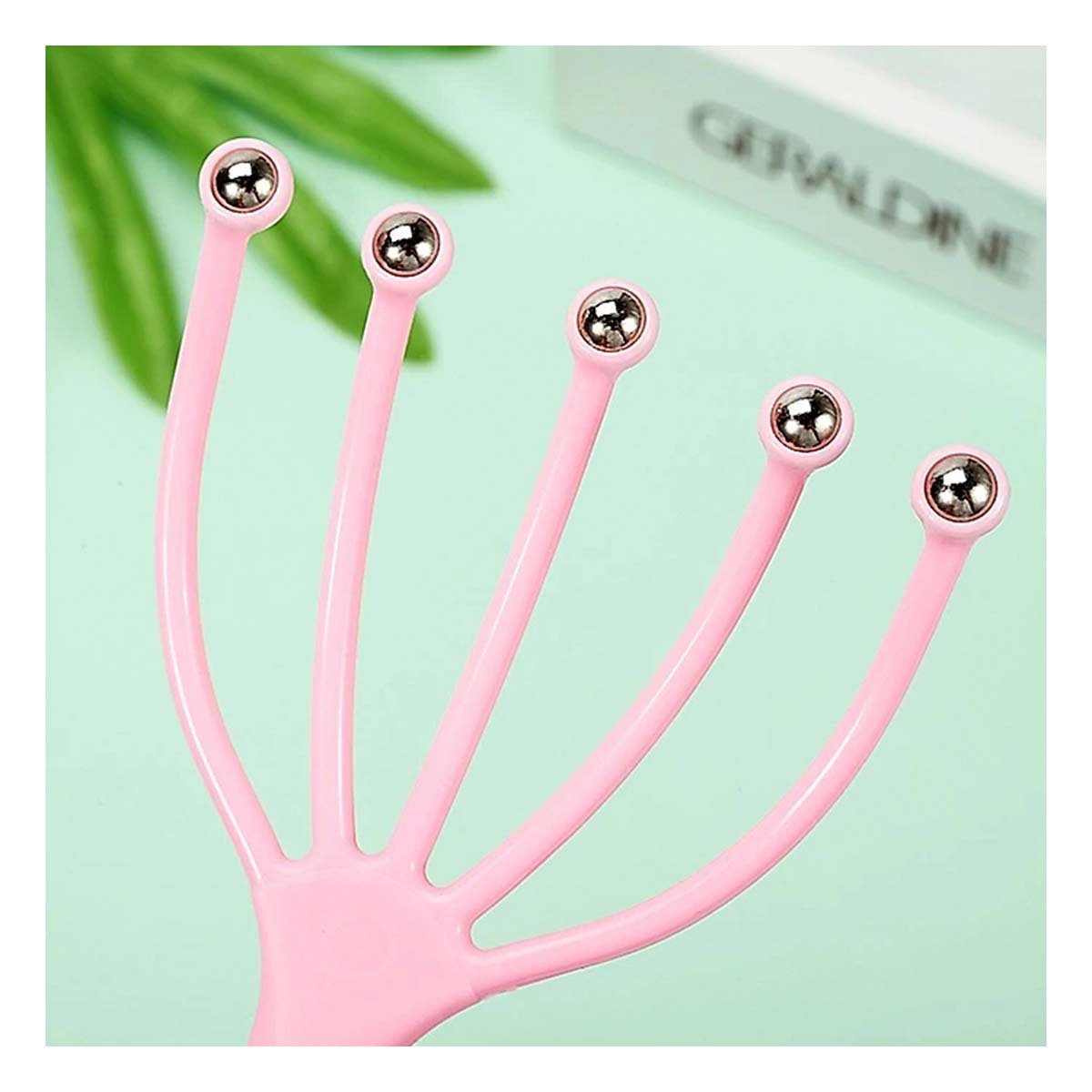 PACK12 EQUIPO COMPACTO DE CABEZA 4 GARRAS ROSADO Y+REGALO STICKER - 5