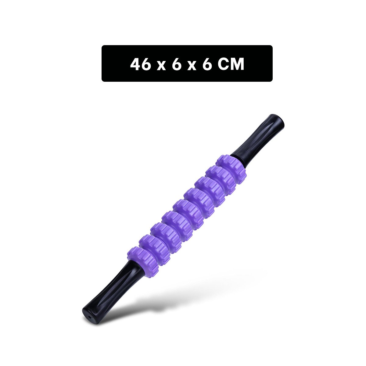 PACK4 BARRA ANTIESTRES 9 RODILLOS COLOR MORADO CORPORAL - 4
