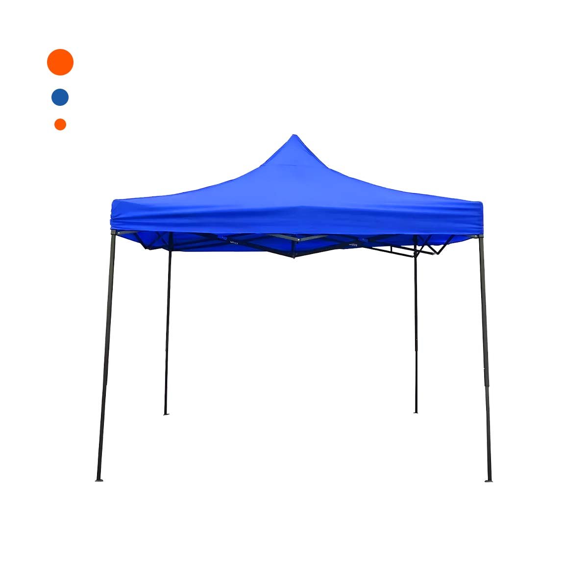 CARPA PLEGABLE COLOR AZUL CON DIMENSIONES AMPLIAS 3X3X2.3M PARA EVENTOS Y+PAPEL REGALO - 1