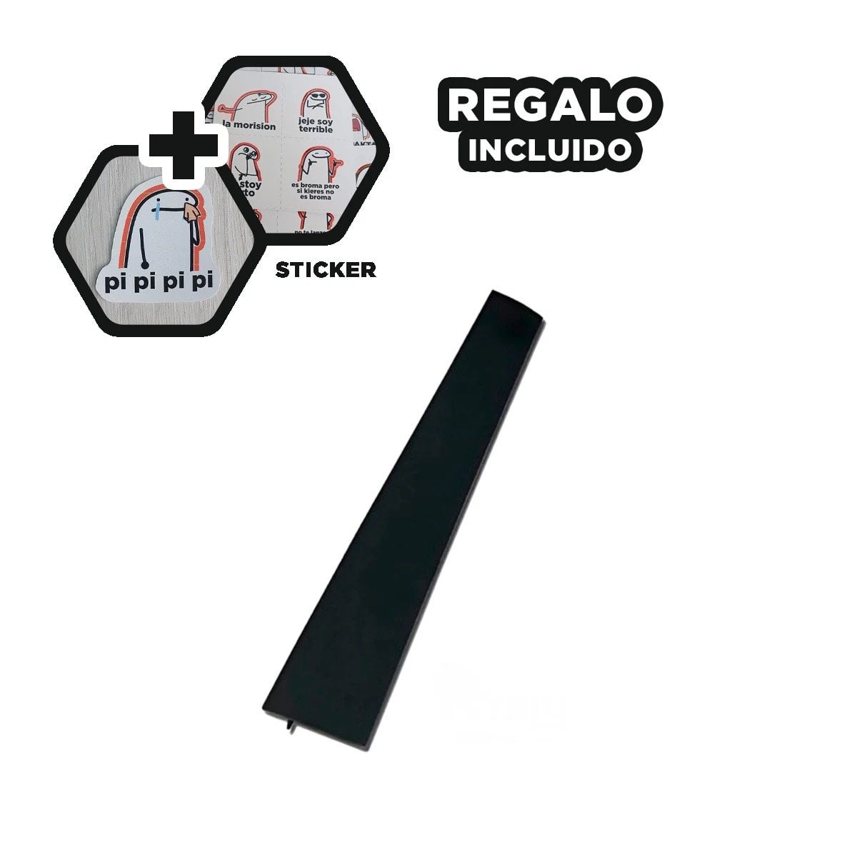 PERFIL SILICONA NEGRA PARA BORDES COCINA RESISTENTE A MANCHAS Y ACEITE HOGAR Y+REGALO STICKER - 1