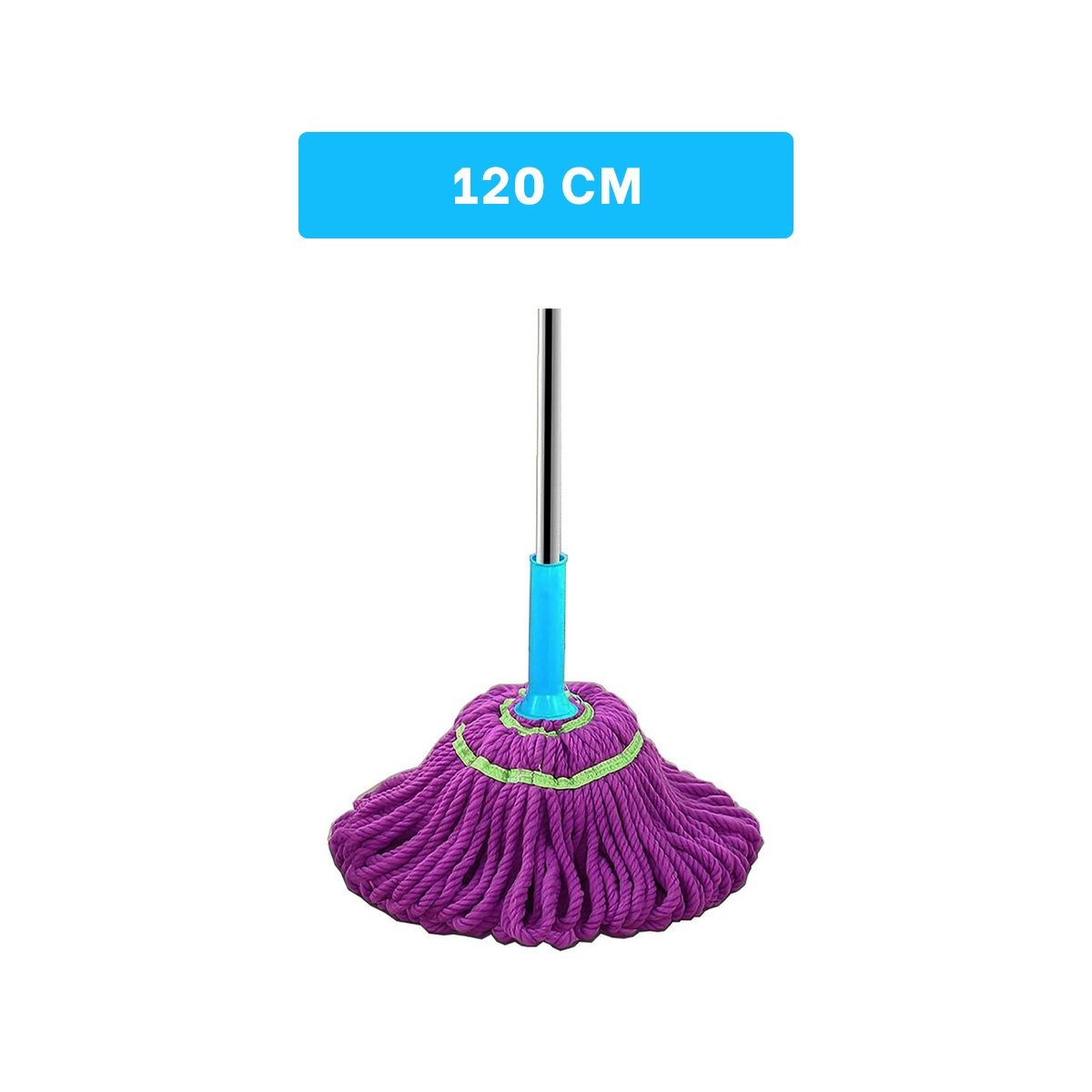 PACK2 INSTRUMENTO DE LIMPIEZA GIRATORIO CON AUTOEXPRIMIDOR Y MANGO COMODO Y+PAPEL REGALO - 4