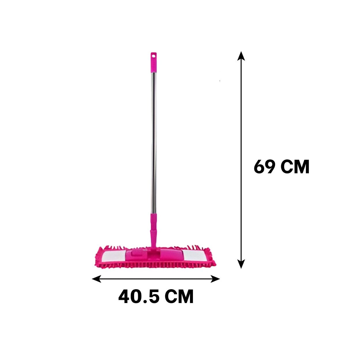 MOPA RECTANGULAR DE MICROFIBRA FUCSIA PRACTICO PARA LIMPIEZA GENERAL YSTICKY - 4
