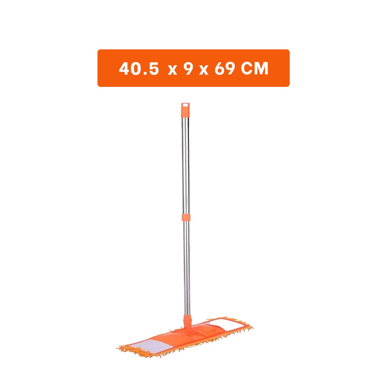 PACK4 TOALLA RECTANGULAR DE MICROFIBRA NARANJA SUAVE Y RESISTENTE PARA PISOS Y+REGALO STICKER - 4
